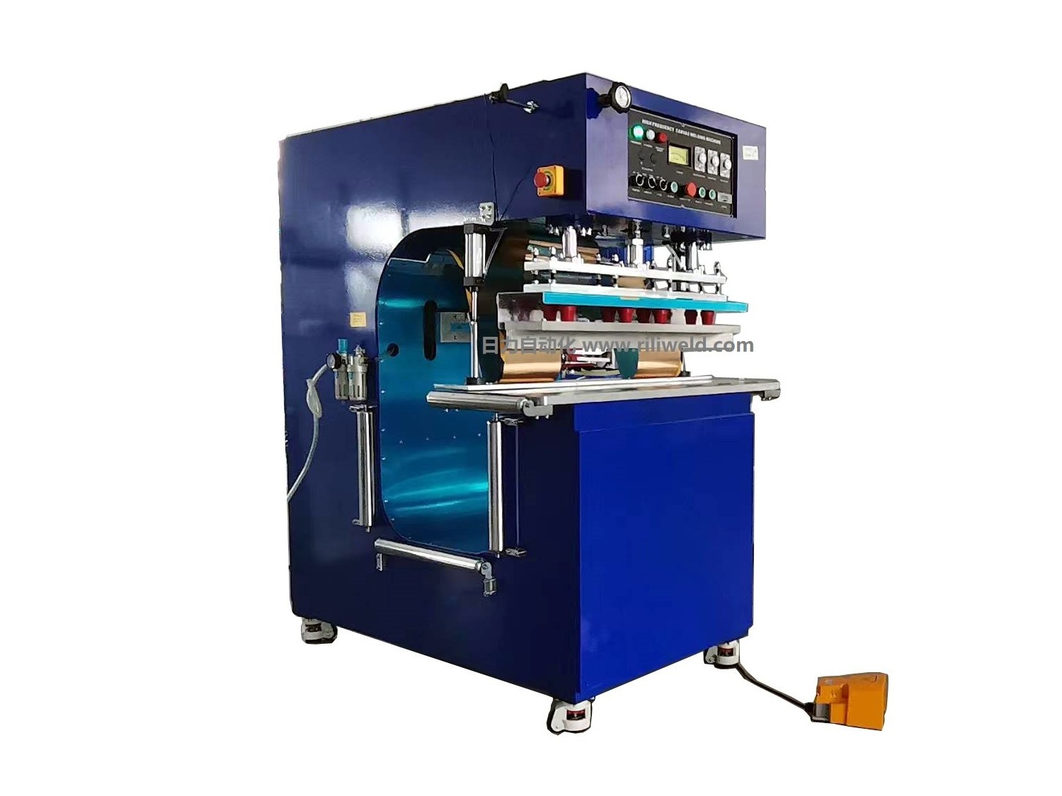 涂塑布高頻熱合機 刀刮布熱熔熱壓機