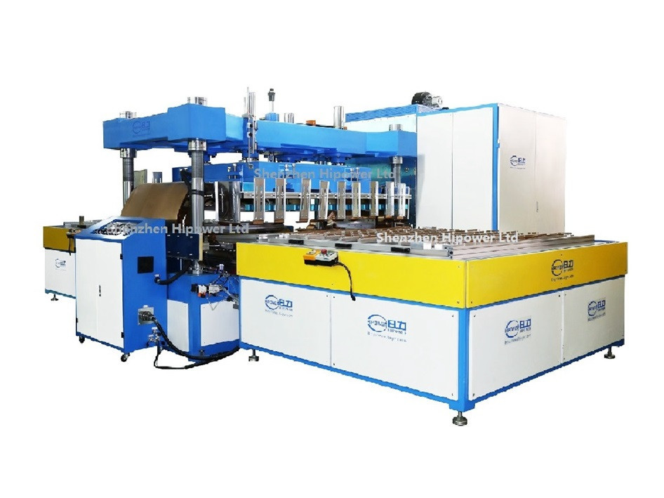 龍門式大型高周波冷卻塔PVC填料焊接機 50KW