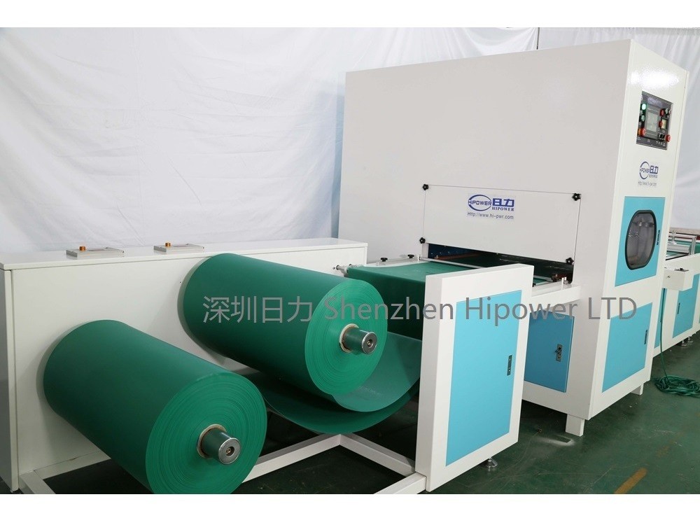 全自動PVC地熱袋熱合機,自動定長裁切