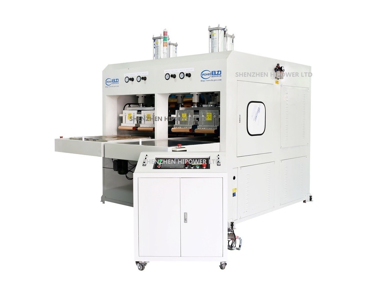 單邊雙滑臺 袋式空氣過濾器高頻焊接機