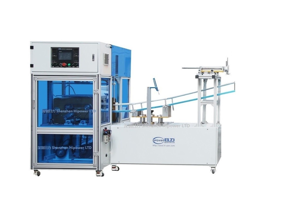 全自動圓筒成型機+卷邊機生產線