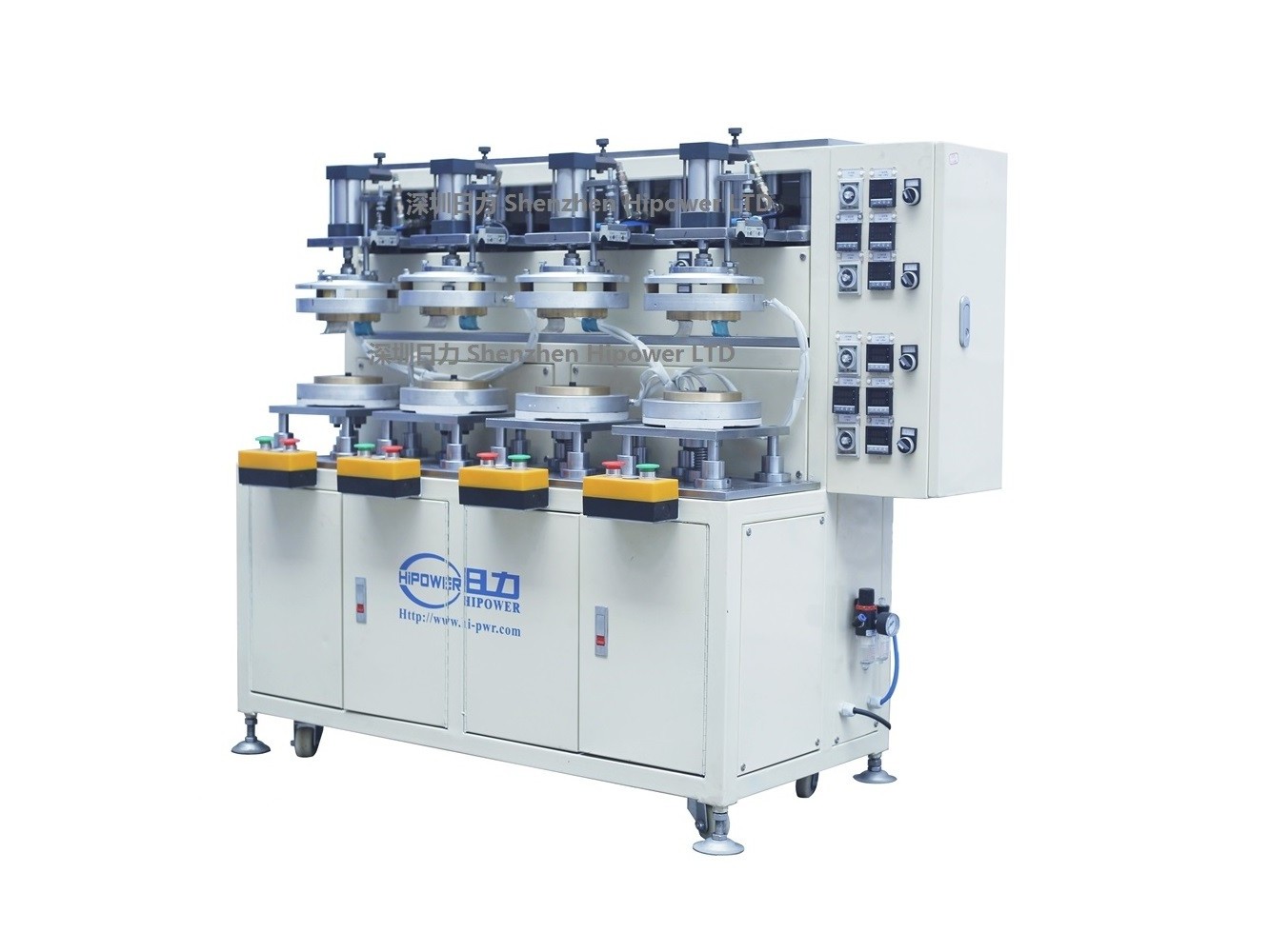 四頭圓筒卷邊機