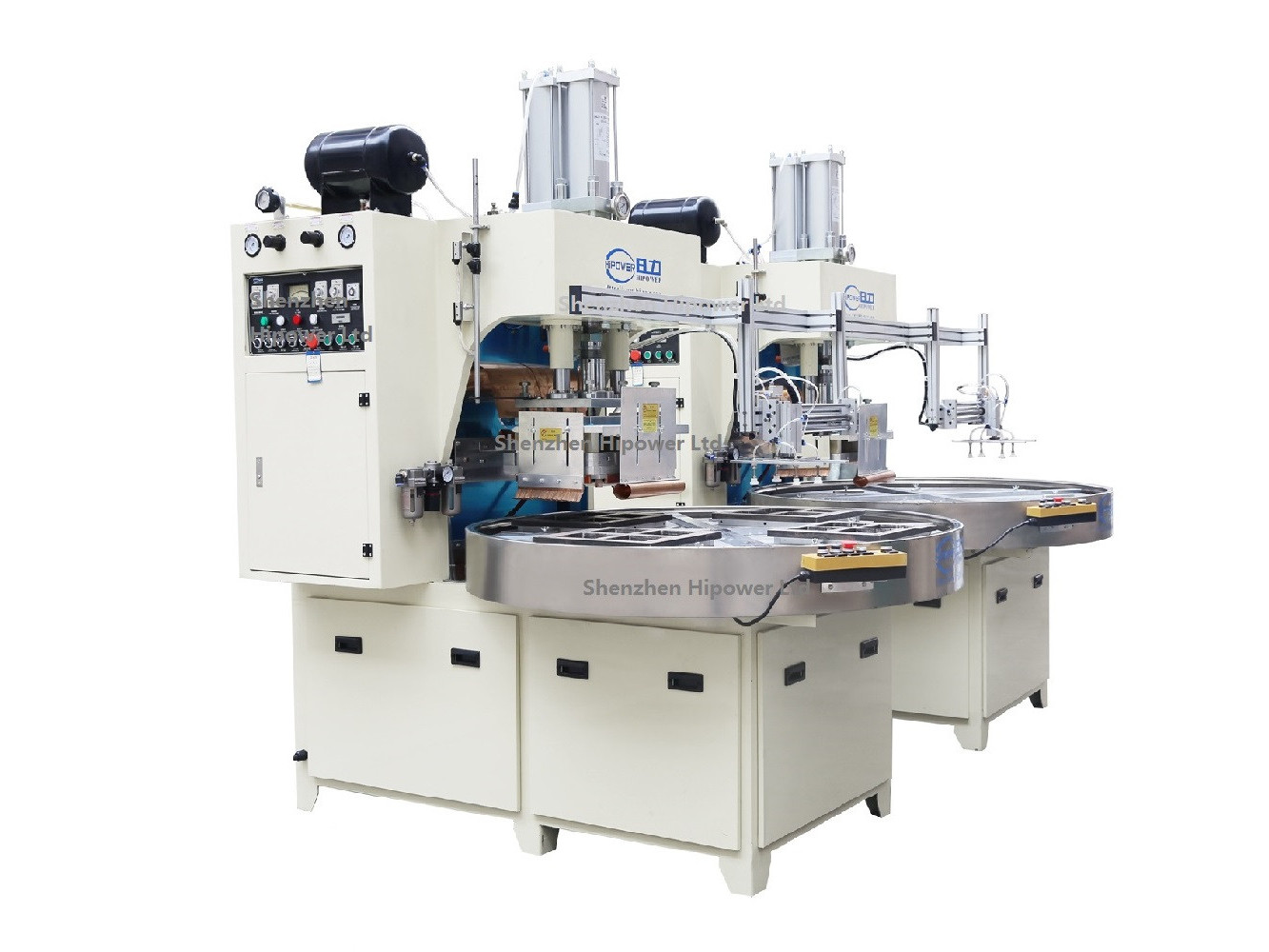 自動轉盤式LED球泡高周波熔斷機（帶機械手取料）