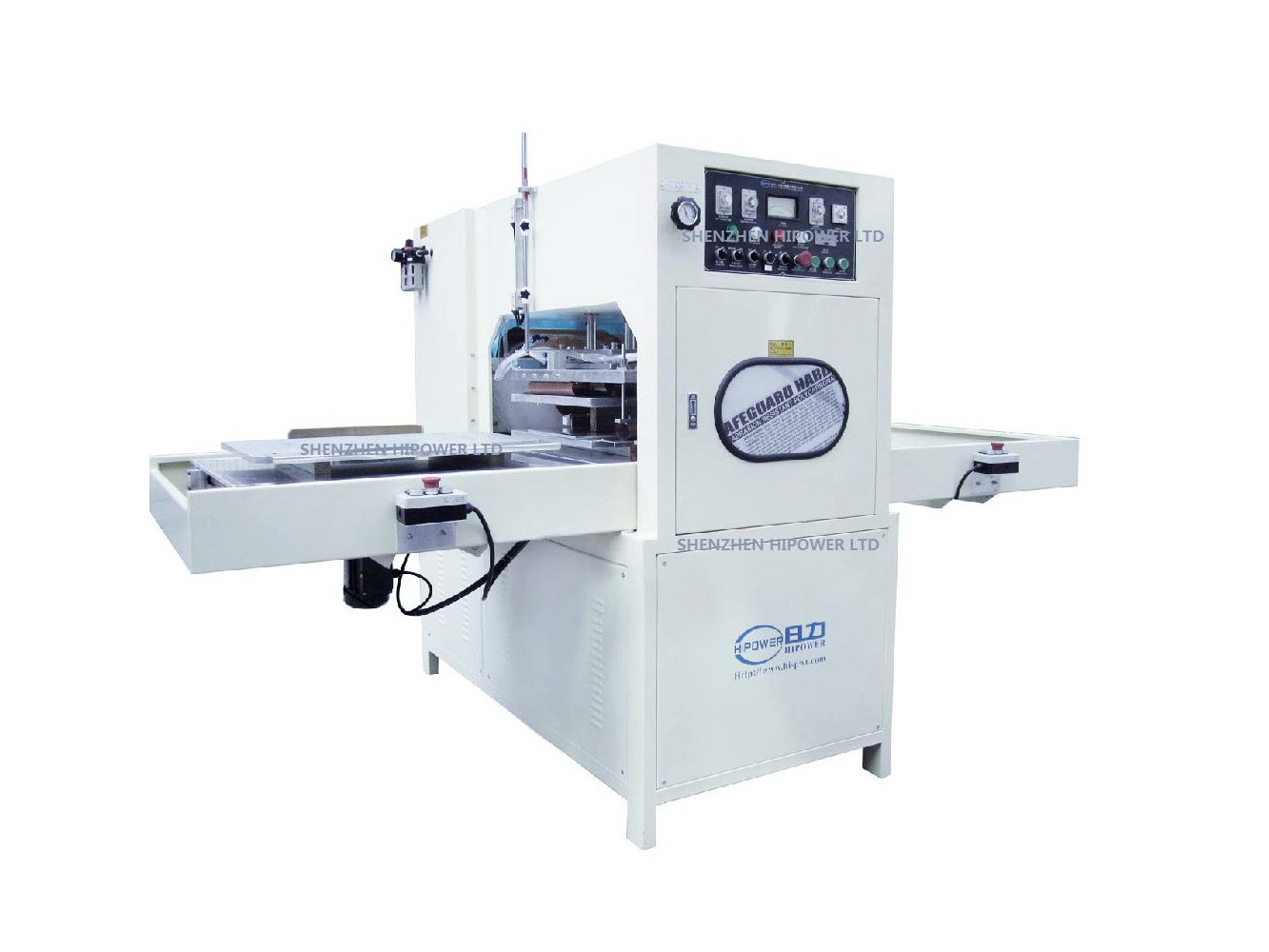 12KW自動滑臺式PVC皮套高周波同步熔斷機